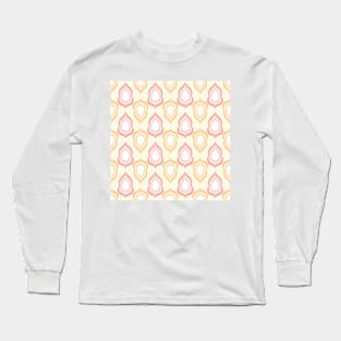 Seamless damask pattern Long Sleeve T-Shirt